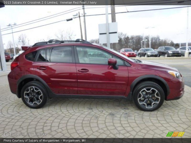 Venetian Red Pearl / Ivory 2013 Subaru XV Crosstrek 2.0 Limited