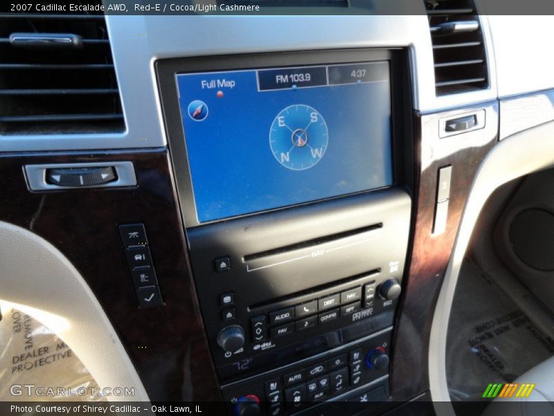 Red-E / Cocoa/Light Cashmere 2007 Cadillac Escalade AWD