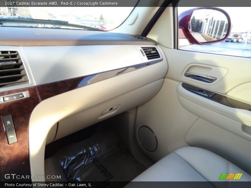 Red-E / Cocoa/Light Cashmere 2007 Cadillac Escalade AWD