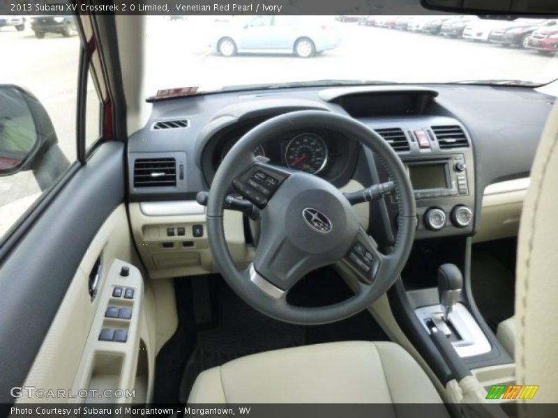 Dashboard of 2013 XV Crosstrek 2.0 Limited