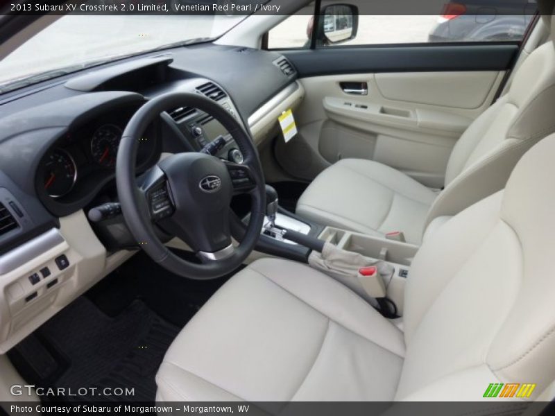 Ivory Interior - 2013 XV Crosstrek 2.0 Limited 