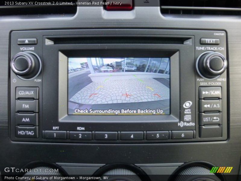Controls of 2013 XV Crosstrek 2.0 Limited