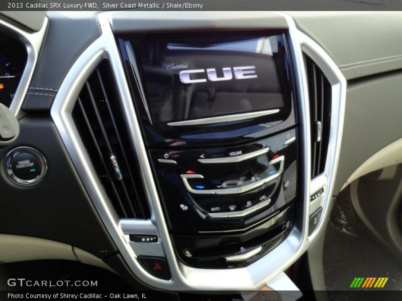 Silver Coast Metallic / Shale/Ebony 2013 Cadillac SRX Luxury FWD