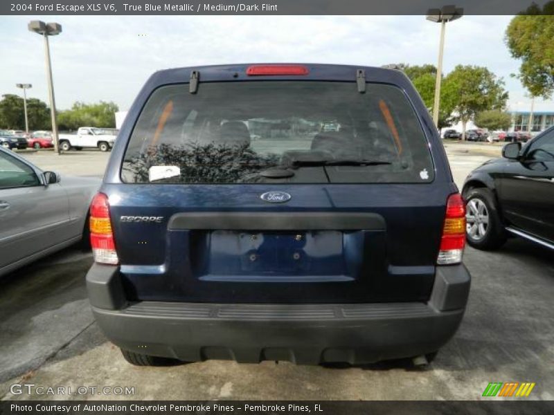True Blue Metallic / Medium/Dark Flint 2004 Ford Escape XLS V6