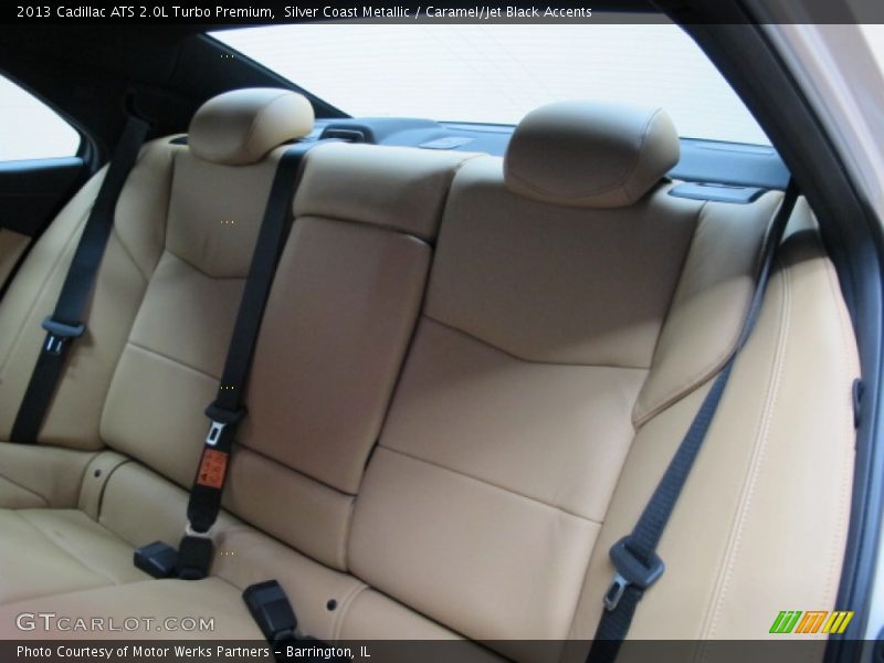 Silver Coast Metallic / Caramel/Jet Black Accents 2013 Cadillac ATS 2.0L Turbo Premium