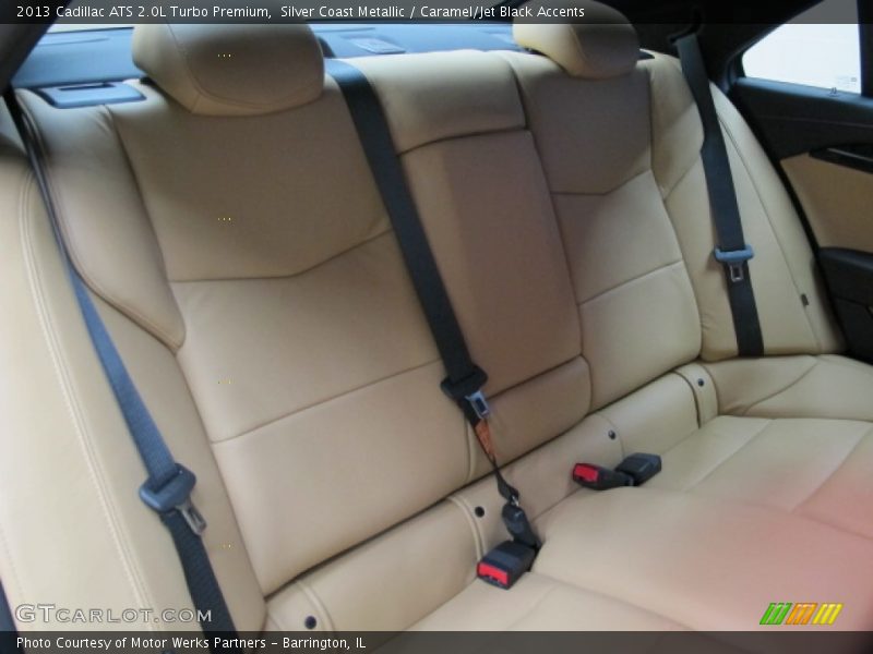 Silver Coast Metallic / Caramel/Jet Black Accents 2013 Cadillac ATS 2.0L Turbo Premium