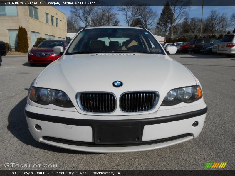 Alpine White / Sand 2004 BMW 3 Series 325i Wagon