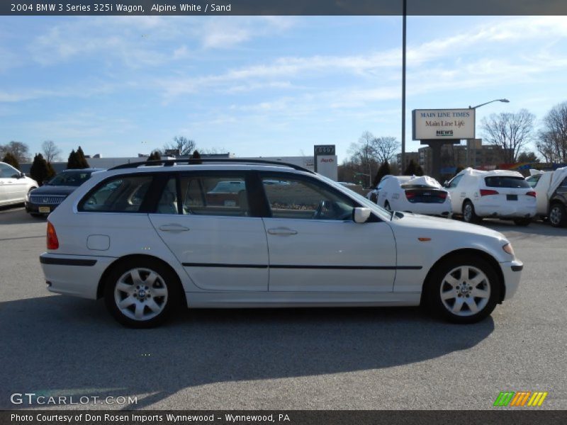 Alpine White / Sand 2004 BMW 3 Series 325i Wagon