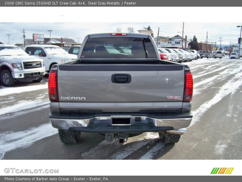 Steel Gray Metallic / Pewter 2006 GMC Sierra 2500HD SLT Crew Cab 4x4