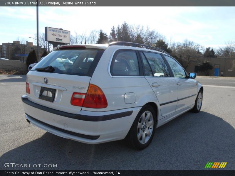 Alpine White / Sand 2004 BMW 3 Series 325i Wagon