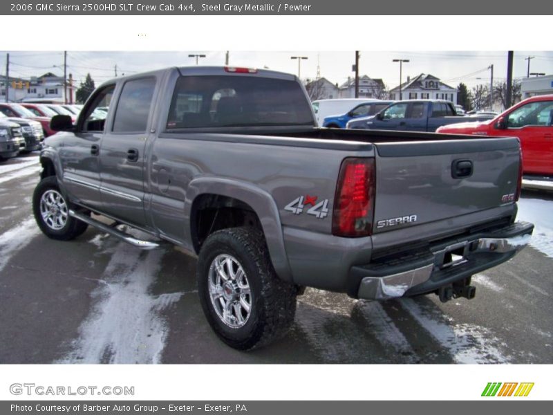 Steel Gray Metallic / Pewter 2006 GMC Sierra 2500HD SLT Crew Cab 4x4