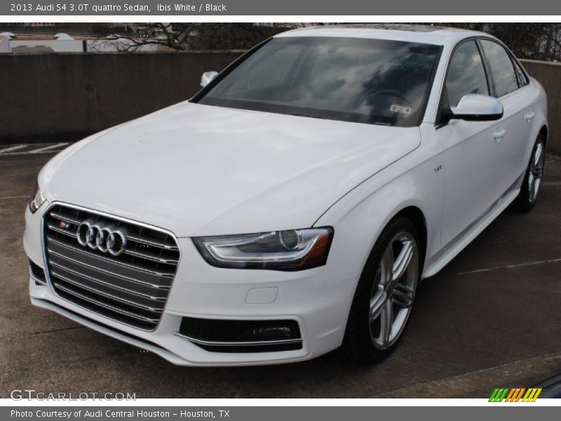 Ibis White / Black 2013 Audi S4 3.0T quattro Sedan