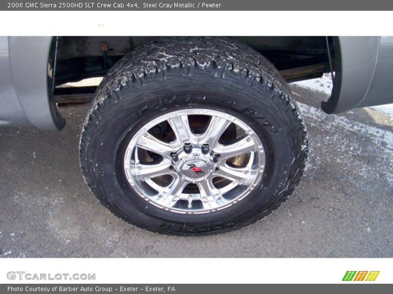 Steel Gray Metallic / Pewter 2006 GMC Sierra 2500HD SLT Crew Cab 4x4
