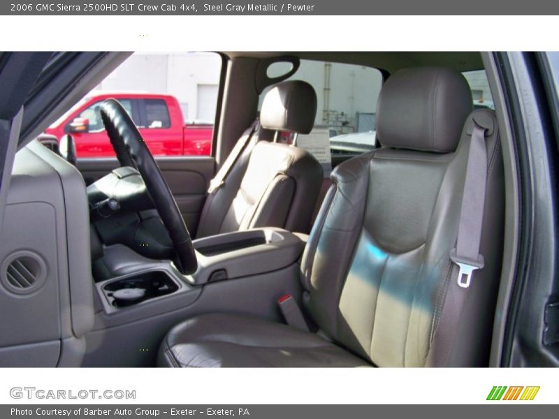 Steel Gray Metallic / Pewter 2006 GMC Sierra 2500HD SLT Crew Cab 4x4
