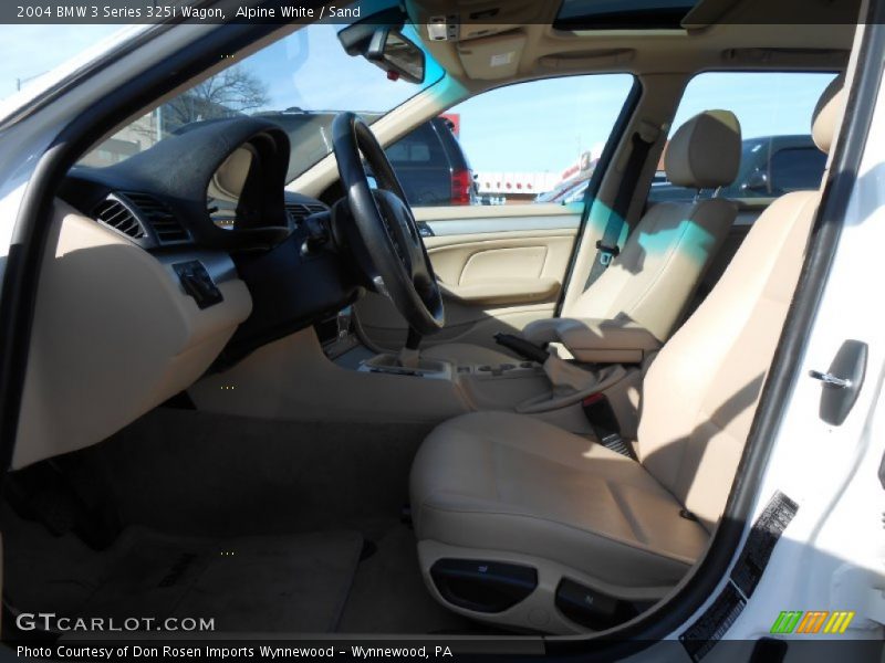 Alpine White / Sand 2004 BMW 3 Series 325i Wagon