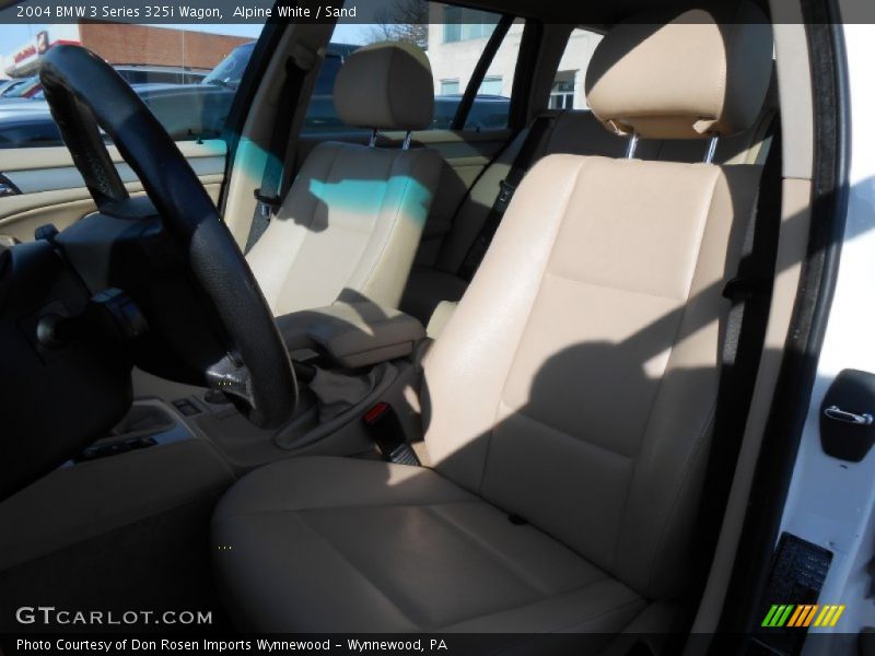 Front Seat of 2004 3 Series 325i Wagon