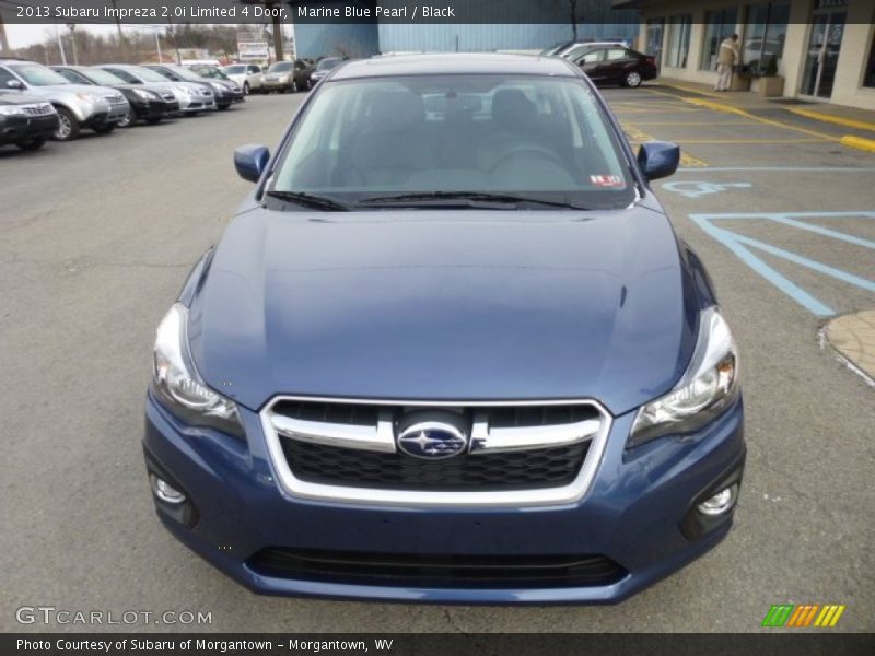 Marine Blue Pearl / Black 2013 Subaru Impreza 2.0i Limited 4 Door