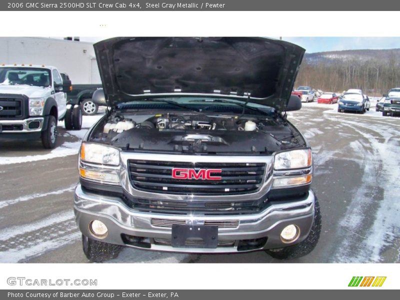 Steel Gray Metallic / Pewter 2006 GMC Sierra 2500HD SLT Crew Cab 4x4