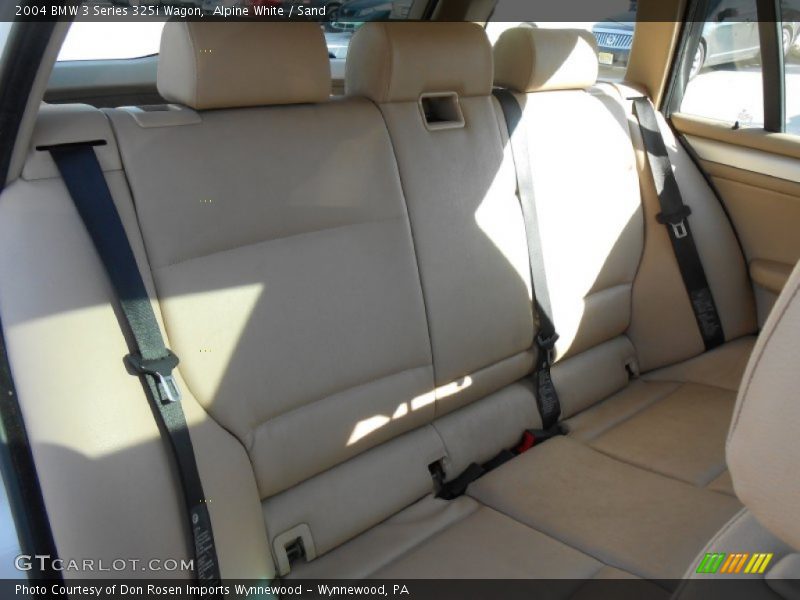 Rear Seat of 2004 3 Series 325i Wagon