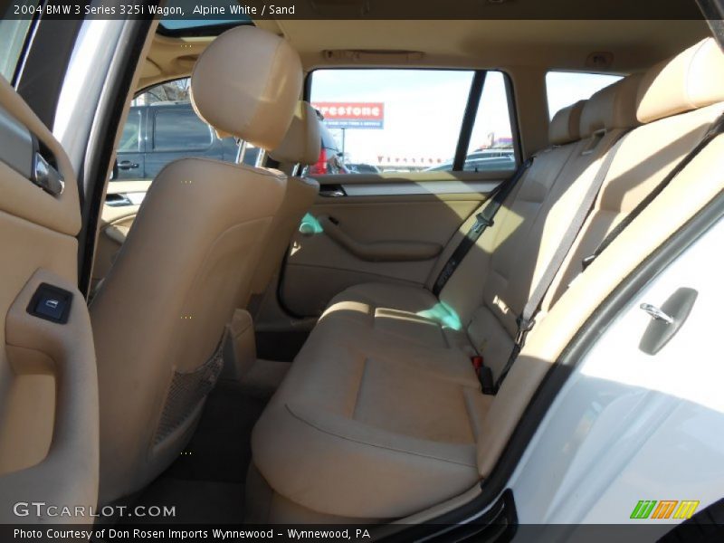 Rear Seat of 2004 3 Series 325i Wagon
