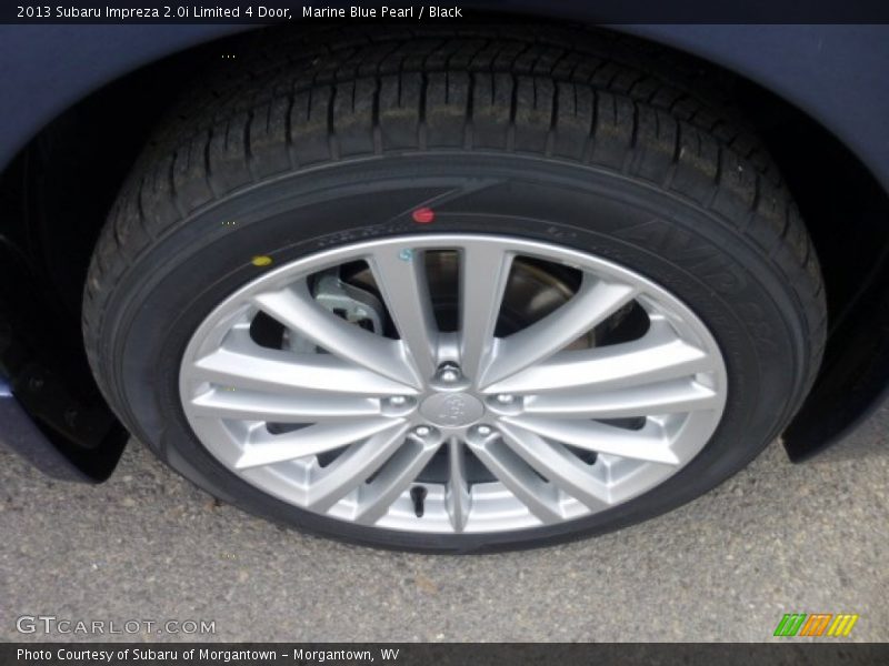 Marine Blue Pearl / Black 2013 Subaru Impreza 2.0i Limited 4 Door