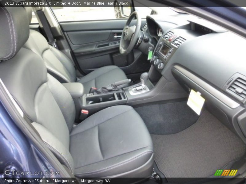 Marine Blue Pearl / Black 2013 Subaru Impreza 2.0i Limited 4 Door