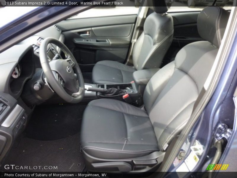 Marine Blue Pearl / Black 2013 Subaru Impreza 2.0i Limited 4 Door