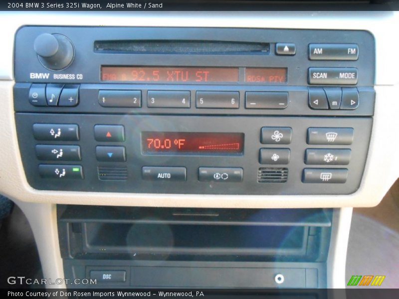 Controls of 2004 3 Series 325i Wagon