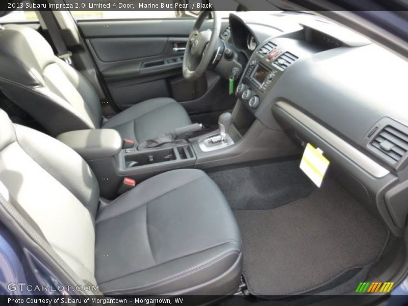  2013 Impreza 2.0i Limited 4 Door Black Interior