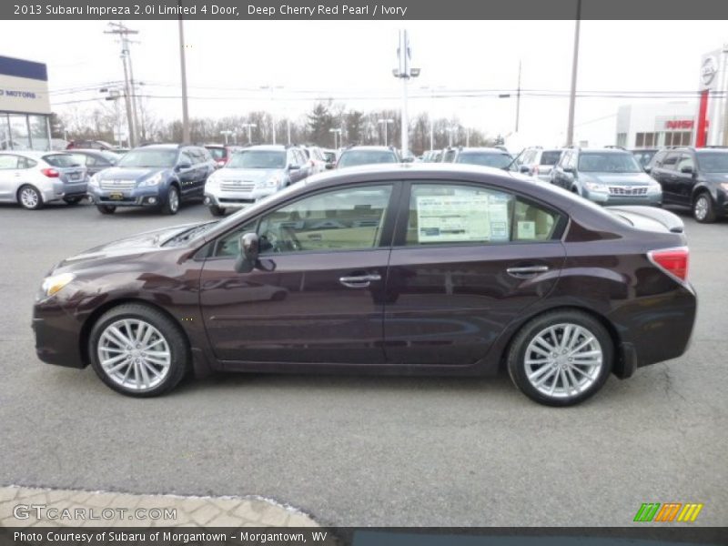  2013 Impreza 2.0i Limited 4 Door Deep Cherry Red Pearl