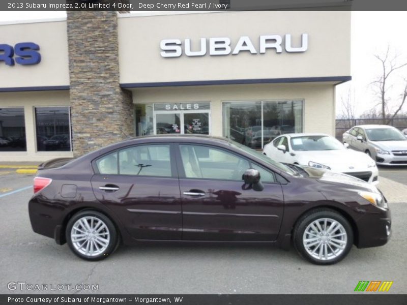  2013 Impreza 2.0i Limited 4 Door Deep Cherry Red Pearl