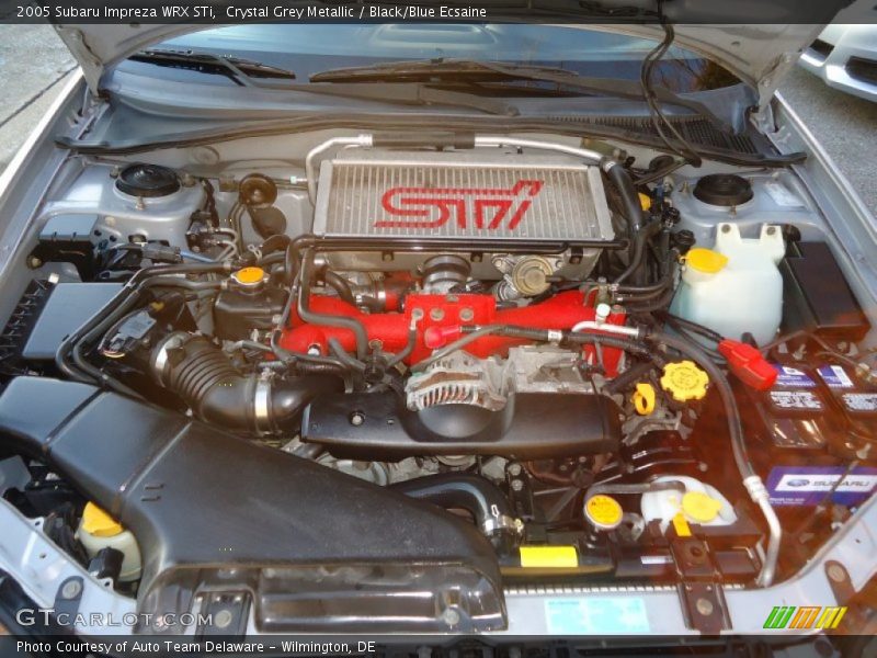  2005 Impreza WRX STi Engine - 2.5 Liter STi Turbocharged DOHC 16-Valve VVT Flat 4 Cylinder