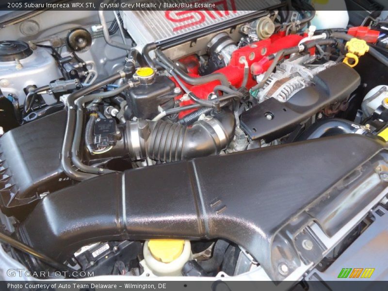  2005 Impreza WRX STi Engine - 2.5 Liter STi Turbocharged DOHC 16-Valve VVT Flat 4 Cylinder