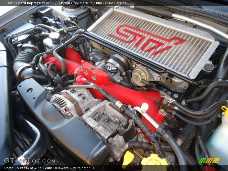  2005 Impreza WRX STi Engine - 2.5 Liter STi Turbocharged DOHC 16-Valve VVT Flat 4 Cylinder