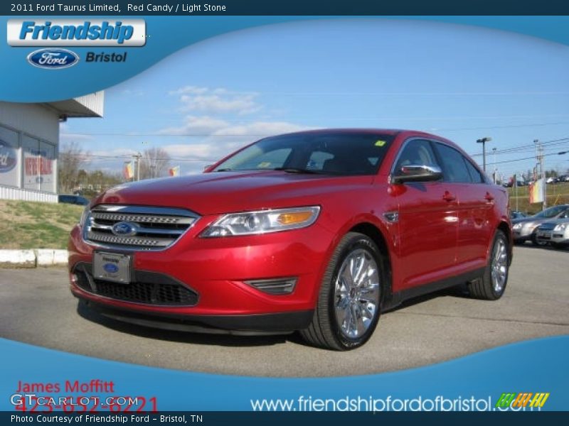 Red Candy / Light Stone 2011 Ford Taurus Limited