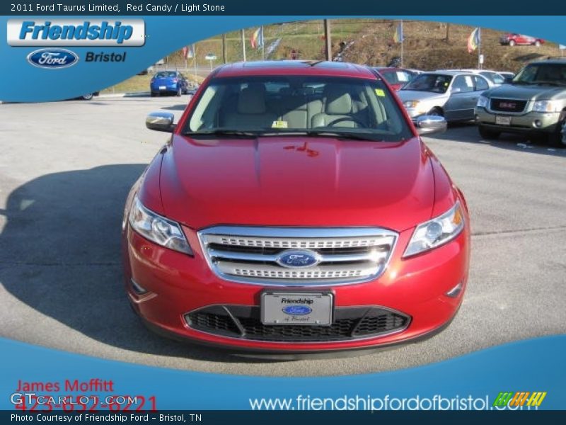 Red Candy / Light Stone 2011 Ford Taurus Limited