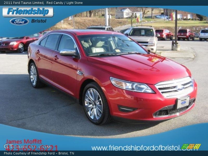 Red Candy / Light Stone 2011 Ford Taurus Limited