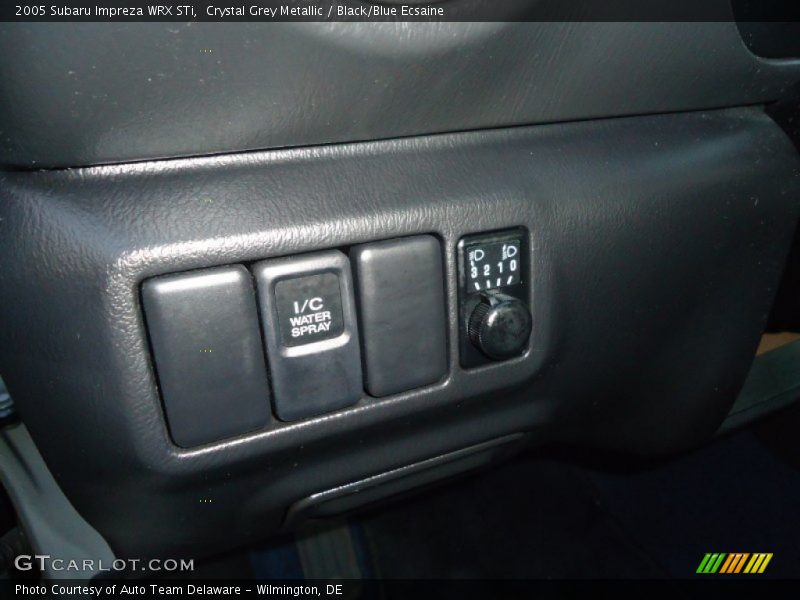 Controls of 2005 Impreza WRX STi
