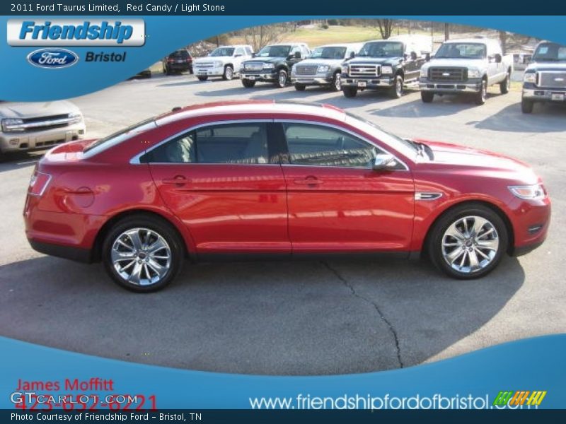 Red Candy / Light Stone 2011 Ford Taurus Limited