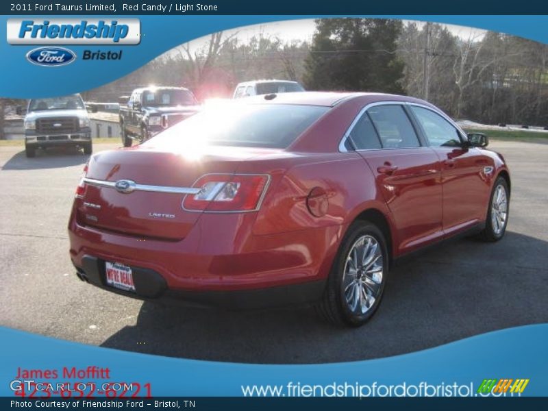 Red Candy / Light Stone 2011 Ford Taurus Limited