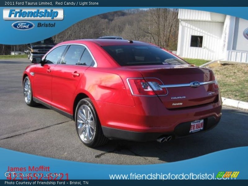 Red Candy / Light Stone 2011 Ford Taurus Limited