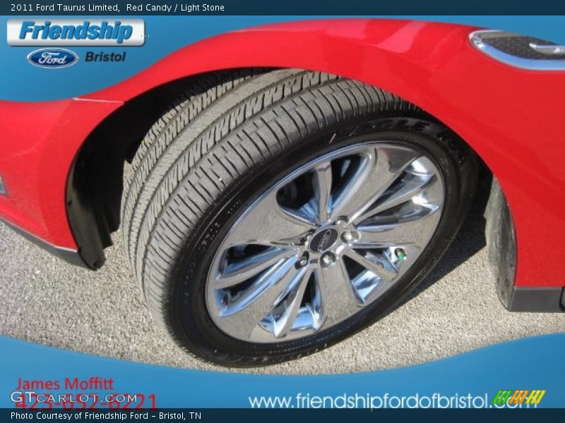 Red Candy / Light Stone 2011 Ford Taurus Limited