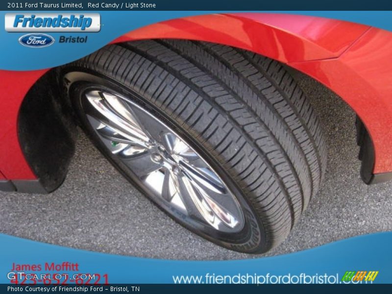 Red Candy / Light Stone 2011 Ford Taurus Limited