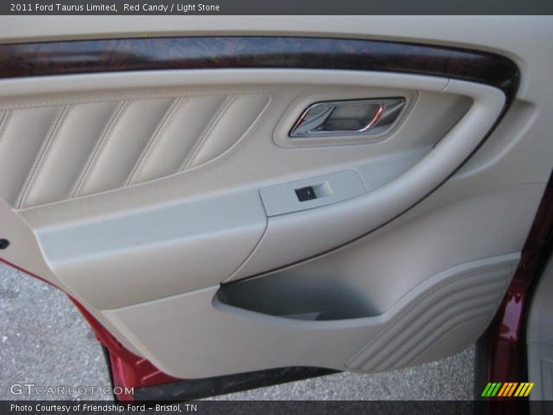 Red Candy / Light Stone 2011 Ford Taurus Limited