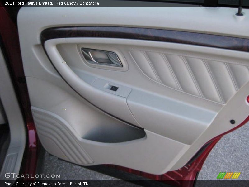 Red Candy / Light Stone 2011 Ford Taurus Limited
