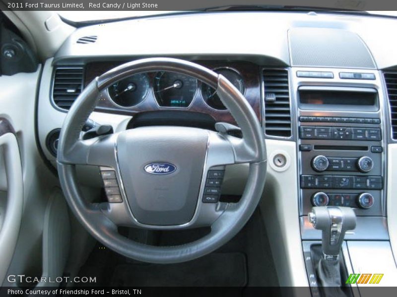 Red Candy / Light Stone 2011 Ford Taurus Limited