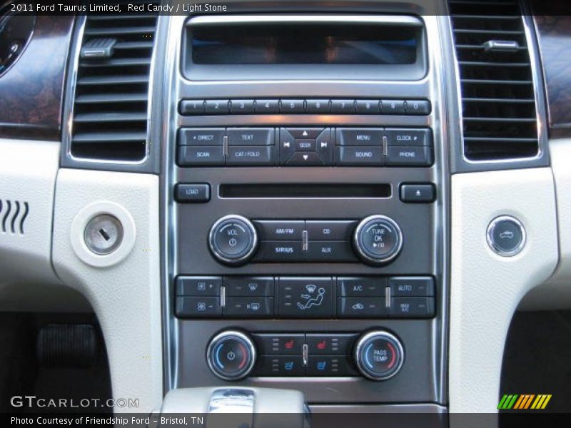 Red Candy / Light Stone 2011 Ford Taurus Limited