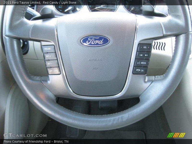 Red Candy / Light Stone 2011 Ford Taurus Limited