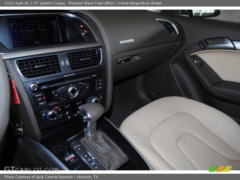 Phantom Black Pearl Effect / Velvet Beige/Moor Brown 2013 Audi A5 2.0T quattro Coupe