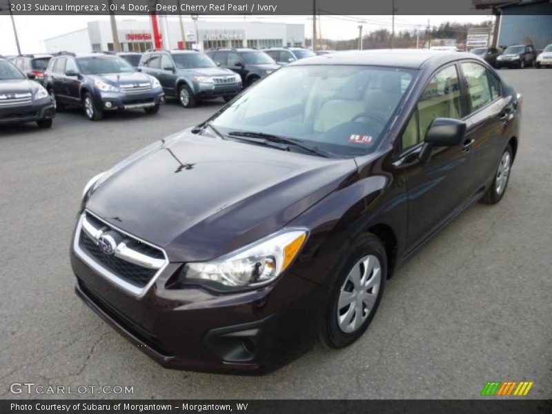 Front 3/4 View of 2013 Impreza 2.0i 4 Door